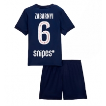 Paris Saint-Germain Illia Zabarnyi #6 Thuis tenue Kids 2025-26 Korte Mouwen (+ broek)