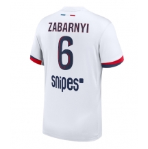 Paris Saint-Germain Illia Zabarnyi #6 Uit tenue 2025-26 Korte Mouwen