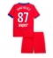 Paris Saint-Germain Joao Neves #87 Derde tenue Kids 2025-26 Korte Mouwen (+ broek)
