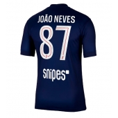 Paris Saint-Germain Joao Neves #87 Thuis tenue 2025-26 Korte Mouwen