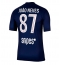 Paris Saint-Germain Joao Neves #87 Thuis tenue 2025-26 Korte Mouwen