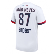 Paris Saint-Germain Joao Neves #87 Uit tenue 2025-26 Korte Mouwen