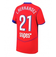 Paris Saint-Germain Lucas Hernandez #21 Derde tenue 2025-26 Korte Mouwen