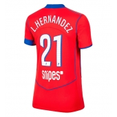 Paris Saint-Germain Lucas Hernandez #21 Derde tenue Dames 2025-26 Korte Mouwen