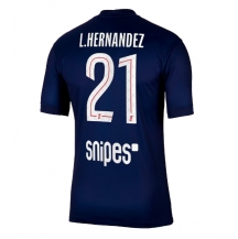 Paris Saint-Germain Lucas Hernandez #21 Thuis tenue 2025-26 Korte Mouwen