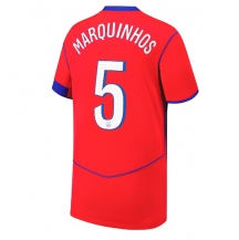 Paris Saint-Germain Marquinhos #5 Derde tenue 2025-26 Korte Mouwen