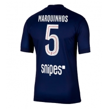 Paris Saint-Germain Marquinhos #5 Thuis tenue 2025-26 Korte Mouwen