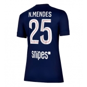 Paris Saint-Germain Nuno Mendes #25 Thuis tenue Dames 2025-26 Korte Mouwen
