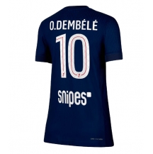 Paris Saint-Germain Ousmane Dembele #10 Thuis tenue Dames 2025-26 Korte Mouwen