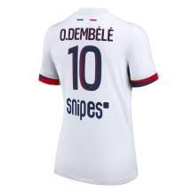 Paris Saint-Germain Ousmane Dembele #10 Uit tenue Dames 2025-26 Korte Mouwen