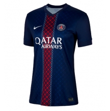 Paris Saint-Germain Thuis tenue Dames 2025-26 Korte Mouwen
