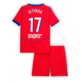 Paris Saint-Germain Vitinha #17 Derde tenue Kids 2025-26 Korte Mouwen (+ broek)