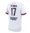 Paris Saint-Germain Vitinha #17 Uit tenue 2025-26 Korte Mouwen