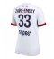 Paris Saint-Germain Warren Zaire-Emery #33 Uit tenue Dames 2025-26 Korte Mouwen