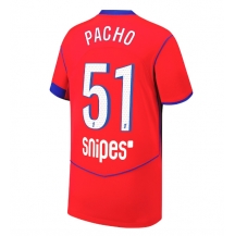 Paris Saint-Germain Willian Pacho #51 Derde tenue 2025-26 Korte Mouwen