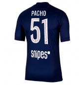 Paris Saint-Germain Willian Pacho #51 Thuis tenue 2025-26 Korte Mouwen
