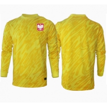 Polen Keeper Thuis tenue EK 2024 Lange Mouwen