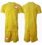 Polen Keeper Thuis tenue Kids EK 2024 Korte Mouwen (+ broek)