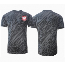 Polen Keeper Uit tenue EK 2024 Korte Mouwen