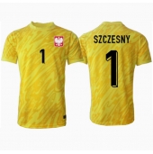 Polen Wojciech Szczesny #1 Keeper Thuis tenue EK 2024 Korte Mouwen