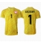 Polen Wojciech Szczesny #1 Keeper Thuis tenue EK 2024 Korte Mouwen