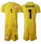 Polen Wojciech Szczesny #1 Keeper Thuis tenue Kids EK 2024 Korte Mouwen (+ broek)