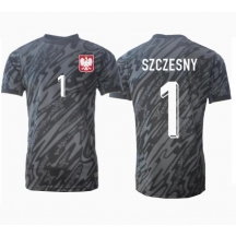 Polen Wojciech Szczesny #1 Keeper Uit tenue EK 2024 Korte Mouwen