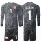 Polen Wojciech Szczesny #1 Keeper Uit tenue Kids EK 2024 Lange Mouwen (+ broek)