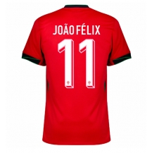 Portugal Joao Felix #11 Thuis tenue EK 2024 Korte Mouwen