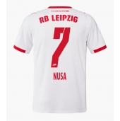 RB Leipzig Antonio Nusa #7 Thuis tenue 2025-26 Korte Mouwen
