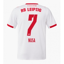 RB Leipzig Antonio Nusa #7 Thuis tenue 2025-26 Korte Mouwen