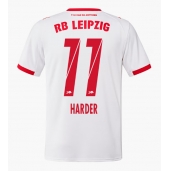 RB Leipzig Conrad Harder #11 Thuis tenue 2025-26 Korte Mouwen