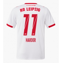 RB Leipzig Conrad Harder #11 Thuis tenue 2025-26 Korte Mouwen