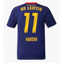 RB Leipzig Conrad Harder #11 Uit tenue 2025-26 Korte Mouwen