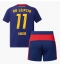 RB Leipzig Conrad Harder #11 Uit tenue Kids 2025-26 Korte Mouwen (+ broek)