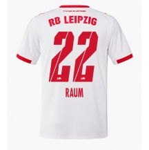 RB Leipzig David Raum #22 Thuis tenue 2025-26 Korte Mouwen