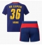 RB Leipzig Timo Werner #36 Uit tenue Kids 2025-26 Korte Mouwen (+ broek)