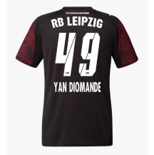 RB Leipzig Yan Diomande #49 Derde tenue 2025-26 Korte Mouwen
