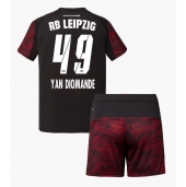 RB Leipzig Yan Diomande #49 Derde tenue Kids 2025-26 Korte Mouwen (+ broek)