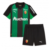 RC Lens Uit tenue Kids 2025-26 Korte Mouwen (+ broek)