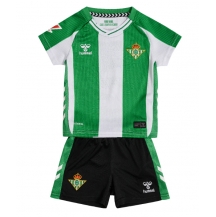 Real Betis Thuis tenue Kids 2025-26 Korte Mouwen (+ broek)