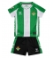 Real Betis Thuis tenue Kids 2025-26 Korte Mouwen (+ broek)