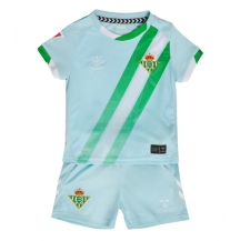 Real Betis Uit tenue Kids 2025-26 Korte Mouwen (+ broek)