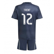 Real Madrid Alexander-Arnold #12 Uit tenue Kids 2025-26 Korte Mouwen (+ broek)