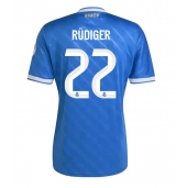 Real Madrid Antonio Rudiger #22 Derde tenue 2025-26 Korte Mouwen