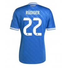 Real Madrid Antonio Rudiger #22 Derde tenue 2025-26 Korte Mouwen