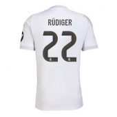 Real Madrid Antonio Rudiger #22 Thuis tenue 2025-26 Korte Mouwen
