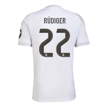 Real Madrid Antonio Rudiger #22 Thuis tenue 2025-26 Korte Mouwen