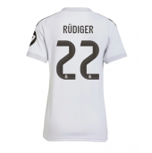 Real Madrid Antonio Rudiger #22 Thuis tenue Dames 2025-26 Korte Mouwen