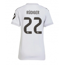 Real Madrid Antonio Rudiger #22 Thuis tenue Dames 2025-26 Korte Mouwen